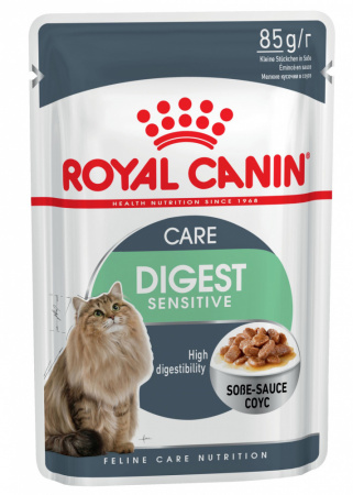 Влажный корм ROYAL CANIN Digest Sensitive, для кошек с проблемным пищеварением, 85г