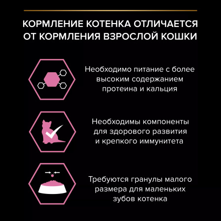 Сухой корм Purina PRO PLAN Delicate Digestion для котят, с чувствительным пищеварением, с индейкой, 400 г