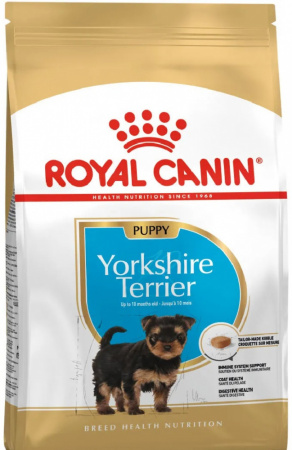 Сухой корм ROYAL CANIN Yorkshire Terrier Puppy для щенков породы йоркширский терьер до 10 месяцев 1.5кг