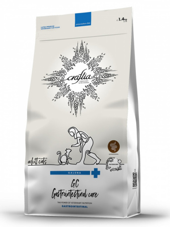 Сухой корм CRAFTIA GALENA Cat Gastrointestinal Care для взрослых кошек, при заболеваниях ЖКТ, 1,4 кг