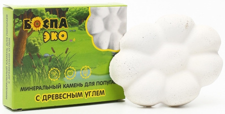 Минеральный камень БОСПА ЭКО для попугаев, с древесным углём, 40г
