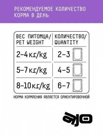 Влажный корм AJO Cat Sense для взрослых кошек, с чувствительным пищеварением, кусочки в соусе, 85г
