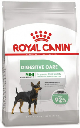 Сухой корм ROYAL CANIN Mini Digestive для собак мелких пород (весом 1-10 кг) с чувствительной пищеварительной системой 1кг
