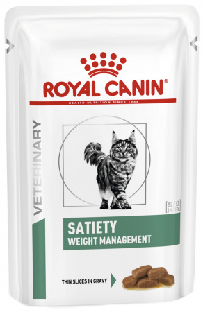 Влажный корм ROYAL CANIN Satiety Weight Management для взрослых кошек, рекомендуемый для снижения веса, 85г