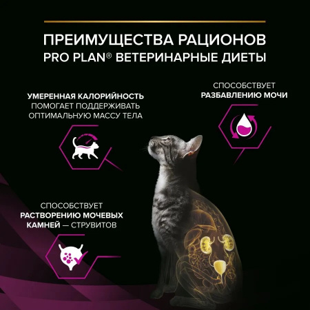 Влажный корм Purina PRO PLAN VETERINARY DIETS UR ST/OX Urinary для взрослых кошек, при болезнях нижних отделов мочевыводящих путей, с лососем, 85г