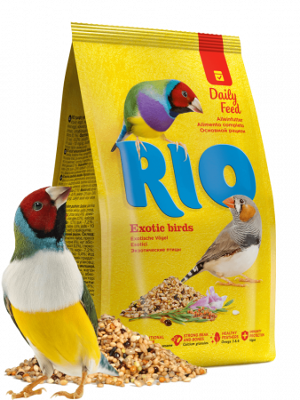 Сухой корм RIO, для экзотических птиц, 500г.