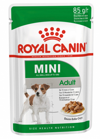 Влажный корм ROYAL CANIN Mini Adult, для взрослых собак мелких размеров, 85г