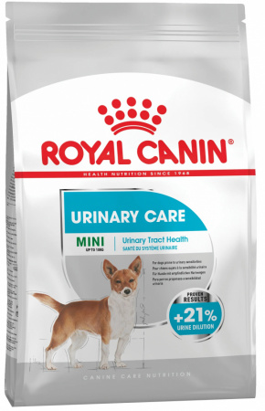 Сухой корм ROYAL CANIN Mini Urinary care, для взрослых и стареющих собак мелких размеров с чувствительной мочевыделительной системой, 1кг