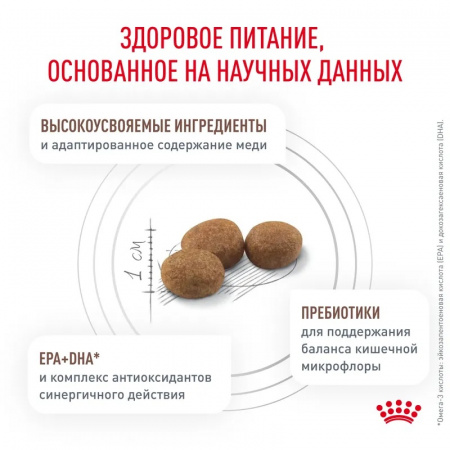 Сухой корм ROYAL CANIN Hepatic для взрослых кошек для поддержания функции печени 350г.