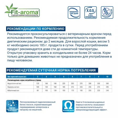 Влажный корм Monge Cat VetSolution Dermatosis для взрослых кошек при заболеваниях кожи, 100г