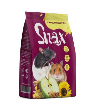 Сухой корм Snax для всех видов грызунов? 400 г.