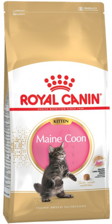Сухой корм ROYAL CANIN Maine Coon Kitten для котят породы мейн-кун, до 15 месяцев, 10кг