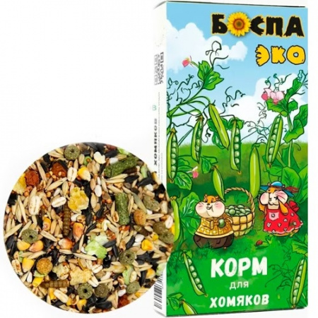 Сухой корм БОСПА ЭКО для хомяков, 400г