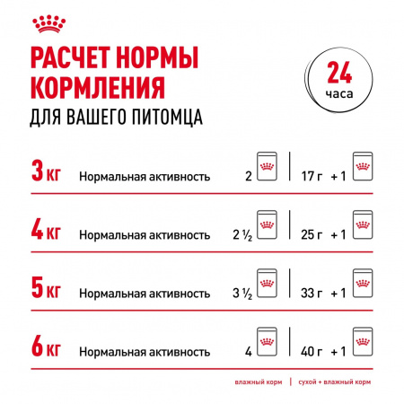 Влажный корм ROYAL CANIN Indoor Sterilised для взрослых кастрированных и стерилизованных кошек, живущих в помещении, паштет, 85г
