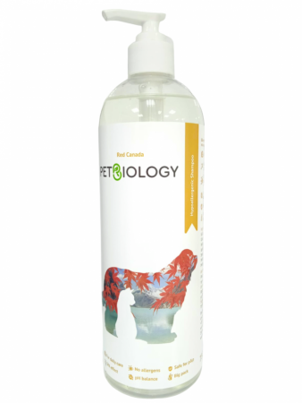 Гипоалергенный шампунь PetBiology для кошек и собак, Канада, 750мл