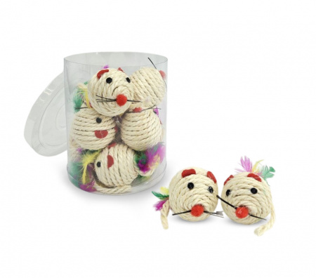 CT14112  Игрушка для кошек, Мышь, 5см