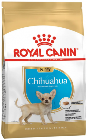 Сухой корм ROYAL CANIN Chihuahua Puppy, для щенков породы Чихуахуа в возрасте до 12 месяцев 500г.