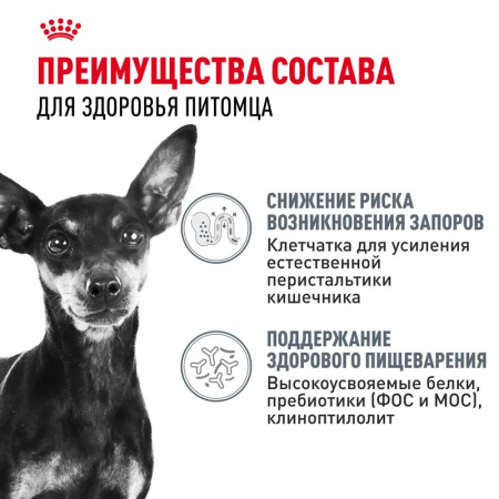 Сухой корм ROYAL CANIN Mini Digestive для собак мелких пород (весом 1-10 кг) с чувствительной пищеварительной системой 1кг